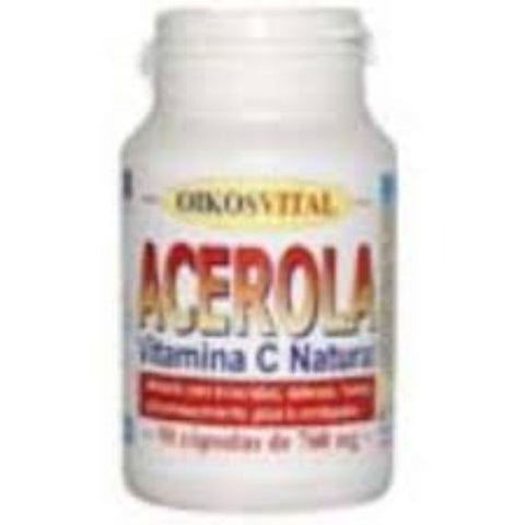 Comprar online ACEROLA VIT-C 90 Caps. de OIKOS. Imagen 1