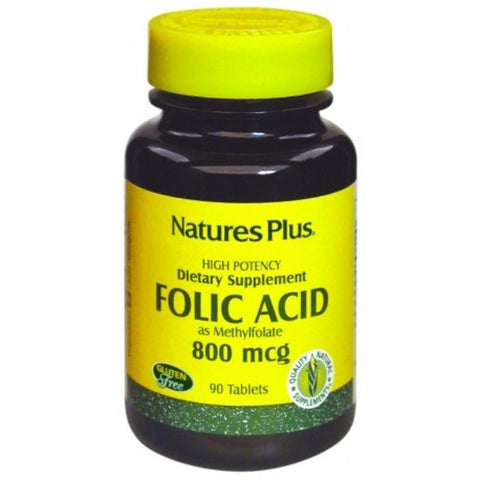 Comprar online ACIDO FOLICO 90 Comp de NATURES PLUS. Imagen 1