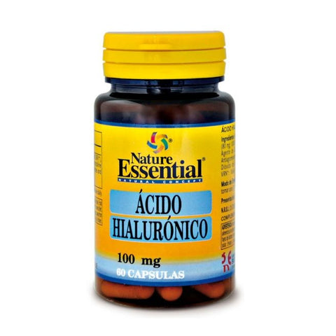 Comprar online ACIDO HIALURONICO 100 mg 60 Caps de NATURE ESSENTIAL. Imagen 1