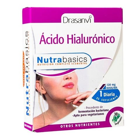 Comprar online ACIDO HIALURONICO 30 Caps NUTRABASICOS de DRASANVI. Imagen 1