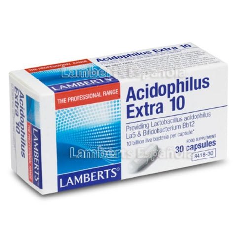 Comprar online ACIDOPHILUS EXTRA 10 30 Caps de LAMBERTS. Imagen 1