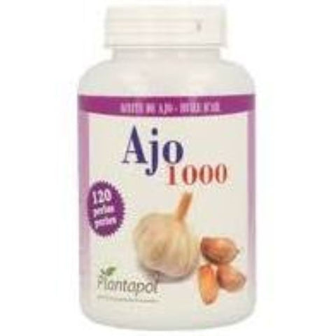 Comprar online AJO 1000 ACEITE DE AJO120 PERLAS 1.400 MG de PLANTA POL. Imagen 1