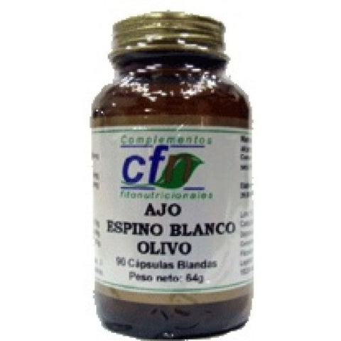 Comprar online AJO+ESPINO BLANCO+OLIVO 90 Perlas de CFN. Imagen 1