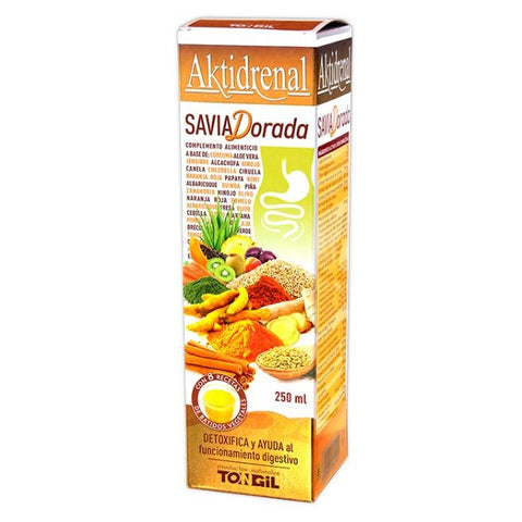 Comprar online AKTIDRENAL SAVIA DORADA 250 ml de TONGIL. Imagen 1