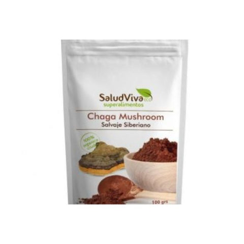 Comprar online CHAGA MUSHROOM SALVAJE SIBERIANO 100 GRS. de SALUD VIVA. Imagen 1