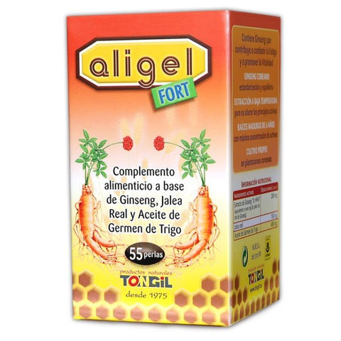 Comprar online ALIGEL FORT 800 mg 55 Perlas de TONGIL. Imagen 1