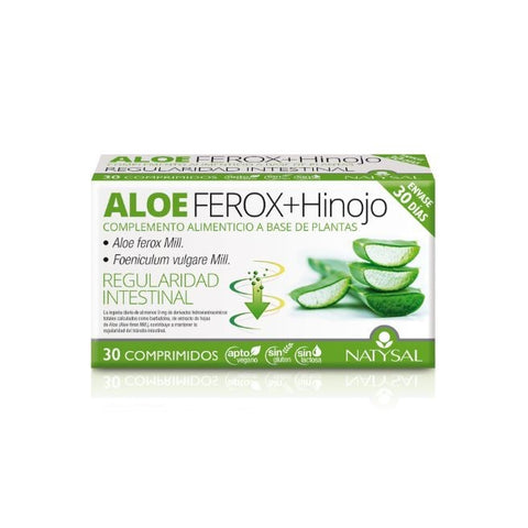 Comprar online ALOE FEROX + HINOJO 30 Comp de NATYSAL. Imagen 1