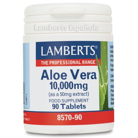 Comprar online ALOE VERA 10000 mg 90 Caps de LAMBERTS. Imagen 1
