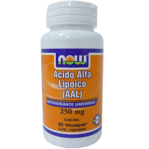 Comprar online ALPHA LIPOIC ACID 60 Vcaps de NOW. Imagen 1