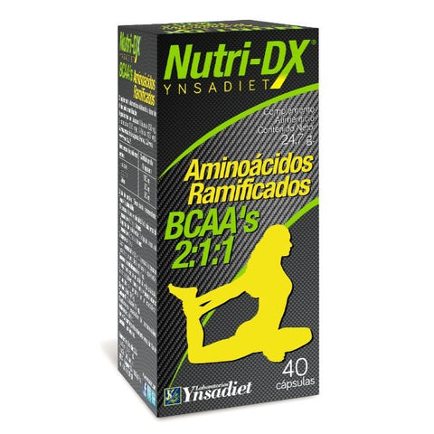 Comprar online AMINOACIDOS RAMIFICADOS 40 Caps NUTRI DX de YNSADIET. Imagen 1