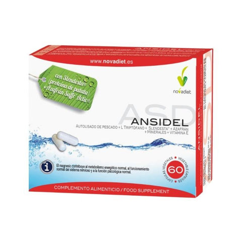 Comprar online ANSIDEL 60 Vcaps de NOVADIET. Imagen 1