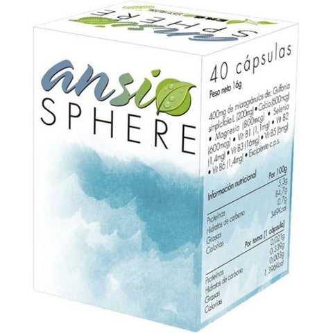 Comprar online ANSIOSPHERE 40 Caps de ERGOSPHERE. Imagen 1
