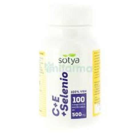 Comprar online ANTIOXIDANTE(V.C,SELENIO,V.E)Comp.100U de SOTYA BESLAN. Imagen 1