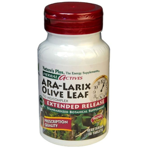 Comprar online ARA-LARIX OLIVE LEAF 30 Comp de NATURES PLUS. Imagen 1