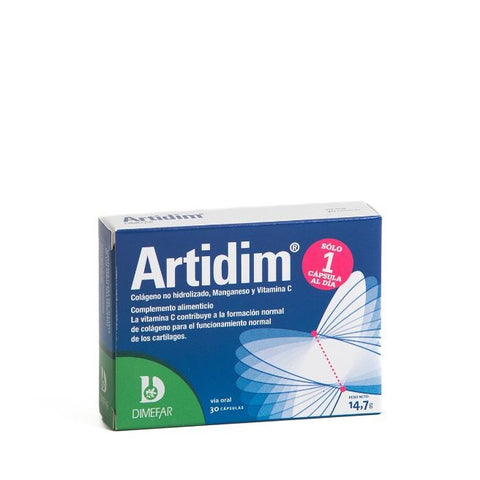 Comprar online ARTIDIM UC-II 30 Caps de DIMEFAR. Imagen 1
