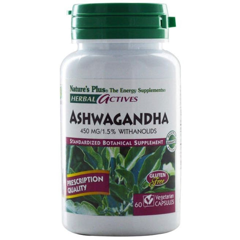 Comprar online ASHWAGANDHA 450 mg 60 Caps de NATURES PLUS. Imagen 1