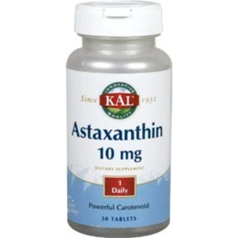 Comprar online ASTAXANTHIN 10 mg 60 Comp de KAL. Imagen 1