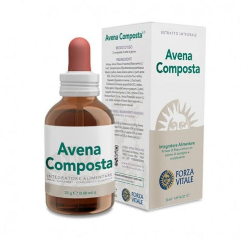 Comprar online AVENA COMPOSTA 50 ml de FORZA VITALE. Imagen 1
