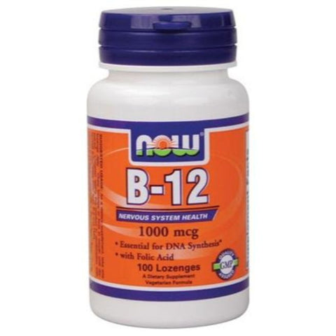 Comprar online B-12 SUBLINGUAL 1000 mcg 100 Comp de NOW. Imagen 1