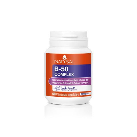 Comprar online B-50 COMPLEX 60 Caps de NATYSAL. Imagen 1