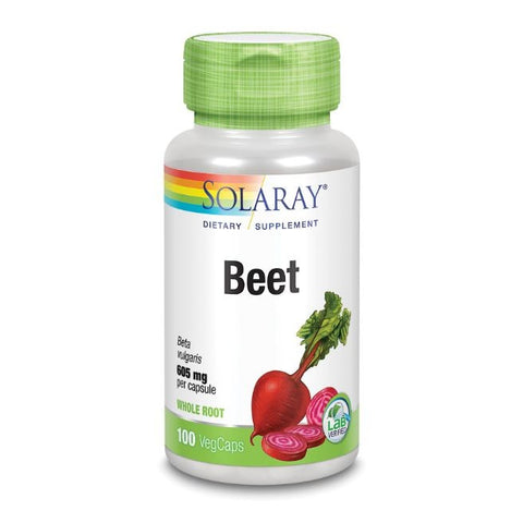 Comprar online BEET ROOT (REMOLACHA) 100 Vcaps de SOLARAY. Imagen 1