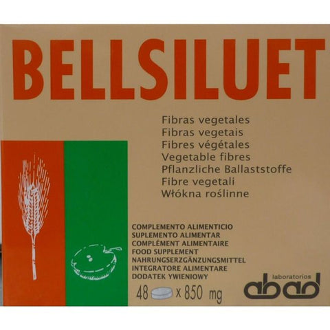 Comprar online BELLSILUET FIBRA 850 mg 48 Comp de ABAD / KILUVA. Imagen 1