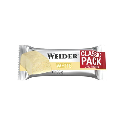Comprar online CLASSIC PACK CHOCOLATE BLANCO 35 G de WEIDER. Imagen 1