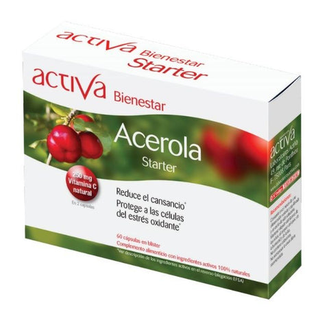 Comprar online BIENESTAR ACEROLA STARTER 60 Caps de ACTIVA. Imagen 1