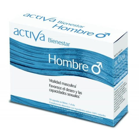 Comprar online BIENESTAR HOMBRE 30 Caps de ACTIVA. Imagen 1