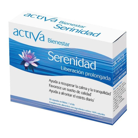 Comprar online BIENESTAR SERENIDAD 30 Caps de ACTIVA. Imagen 1