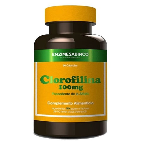 Comprar online CLOROFILINA 100 MG 90 Cap de ENZIME SABINCO. Imagen 1