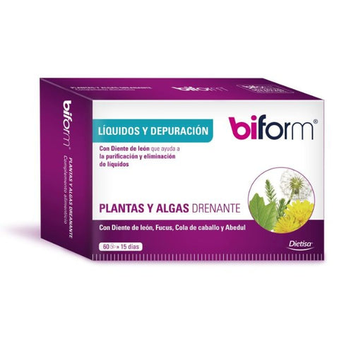 Comprar online BIFORM PLANTAS Y ALGAS 60 Caps de BIFORM. Imagen 1