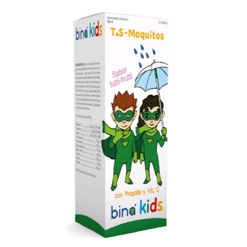 Comprar online BINA KIDS T.S-MOQUITOS JARABE 150ml de ALALBADIET. Imagen 1