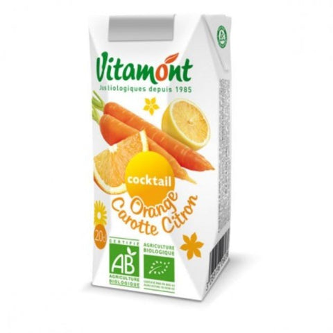 Comprar online COCKTEL NARANJA ZANAHORIA LIMON de VITAMONT. Imagen 1