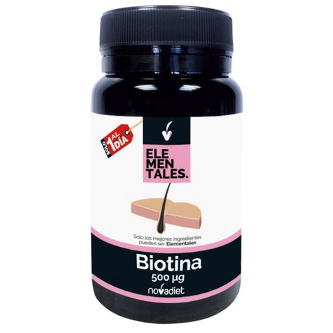 Comprar online BIOTINA 500 mcg 120 Vcaps de NOVADIET. Imagen 1