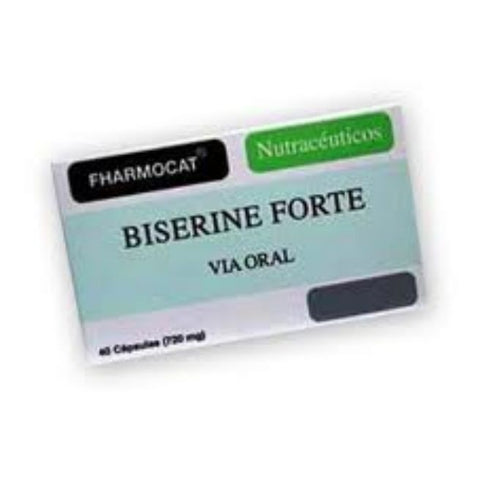 Comprar online BISERINE FORTE 40 Comp 1300 mg de FHARMOCAT. Imagen 1
