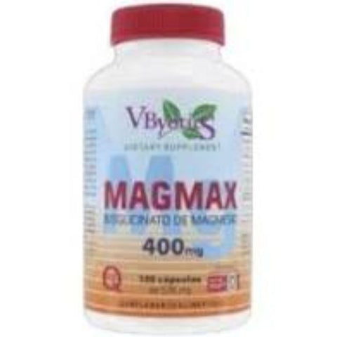 Comprar online BISGLICINATO DE MAGNESIO 400 MG 120 COMPRIMIDOS de V.BYOTIC. Imagen 1