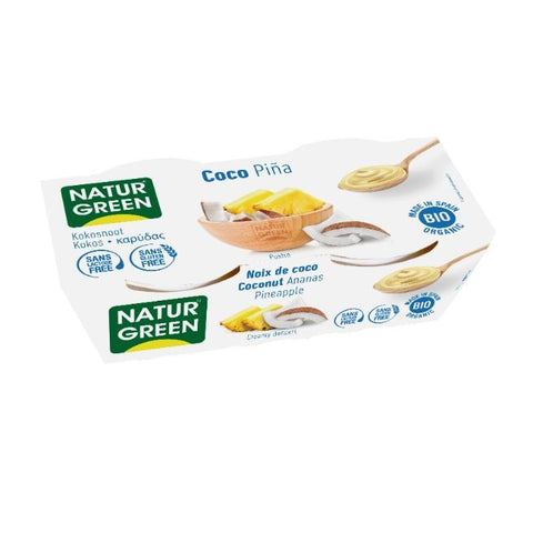 Comprar online COCO PIÑA 2 X 125 G de NATURGREEN. Imagen 1