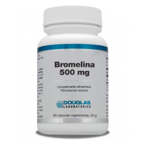 Comprar online BROMELINA 500 mg 60 Caps de DOUGLAS. Imagen 1