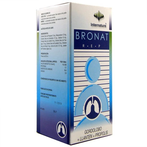 Comprar online BRONAT REP JARABE 250 ml de INTERNATURE. Imagen 1