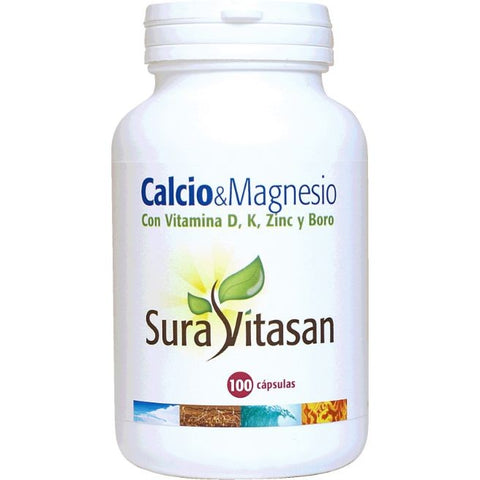 Comprar online CALCIO/MAGNESIO/ZINC Y BORO 100 Caps de SURA VITASAN. Imagen 1