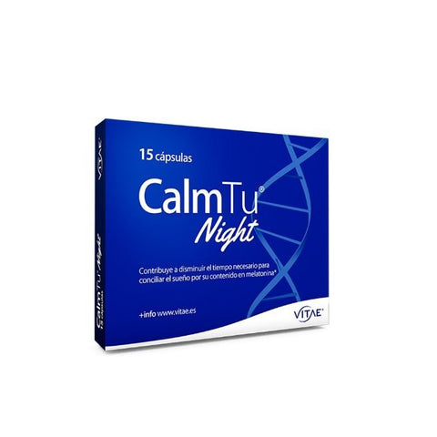 Comprar online CALMTU NIGHT 15 CAPSULAS de VITAE. Imagen 1