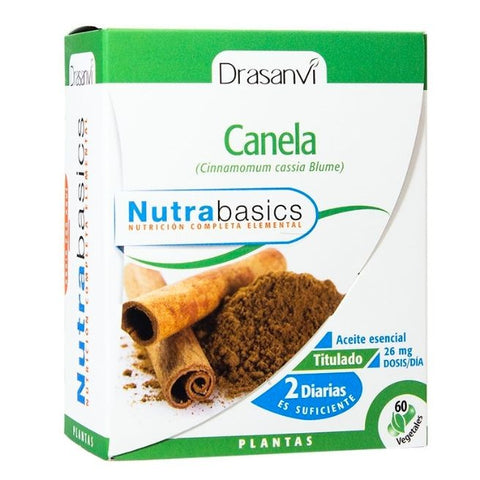 Comprar online CANELA 60 Caps NUTRABASICOS de DRASANVI. Imagen 1