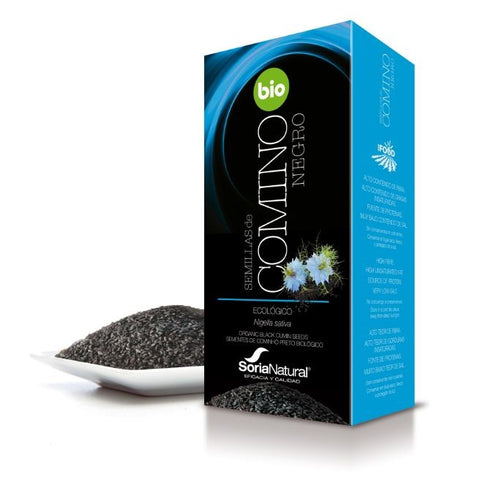 Comprar online COMINO NEGRO SEMILLAS 240 gr de ALECOSOR SORIA NATURAL. Imagen 1