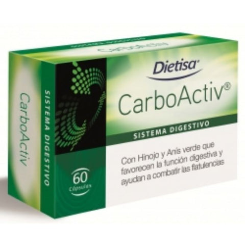 Comprar online CARBOACTIV 60 Caps de DIETISA. Imagen 1