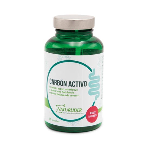 Comprar online CARBON ACTIVO VEGETAL 90 CAPSULAS VEGETALES de NATURLIDER. Imagen 1