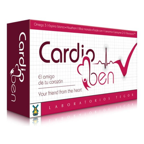 Comprar online CARDIOBEN 60 Caps de TEGOR. Imagen 1