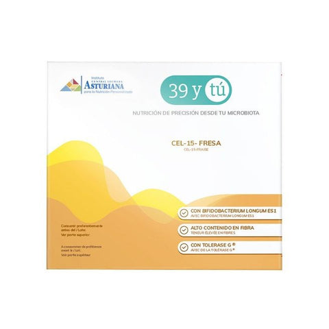 Comprar online CEL-15 INTOLERANCIA AL GLUTEN FRESA 15 sobres de 1 de 39 Y TU. Imagen 1
