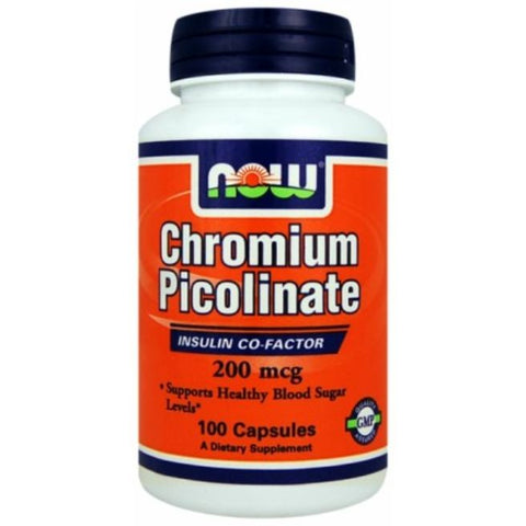 Comprar online CHROMIUM PICOLINATE 100 Caps de NOW. Imagen 1
