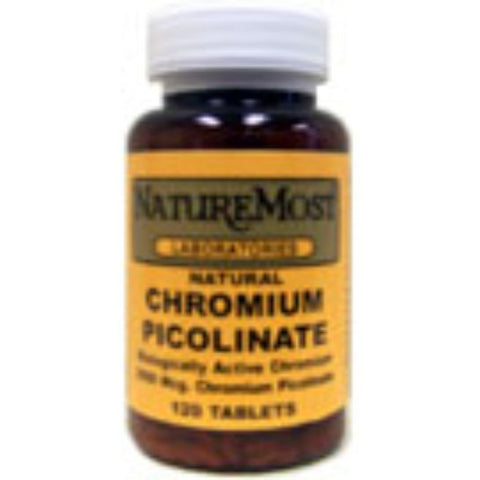 Comprar online CHROMIUM PICOLINATE 300 mcg 120 Comp de NATUREMOST. Imagen 1